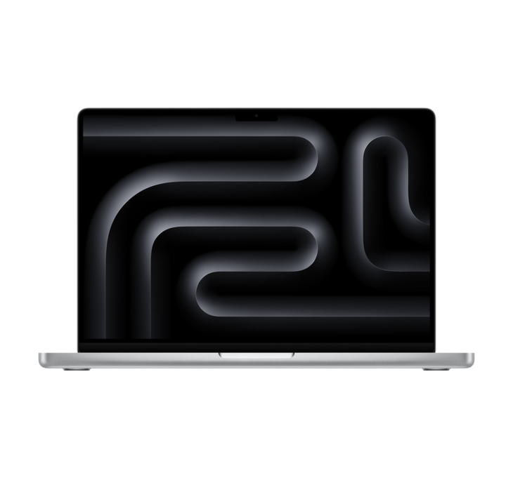 MacBook Pro 14-tum, M3 Pro 11-core, grafik 14-core, 18GB, 512GB SSD, 96W, Silver - Amerikanskt tangentbord US