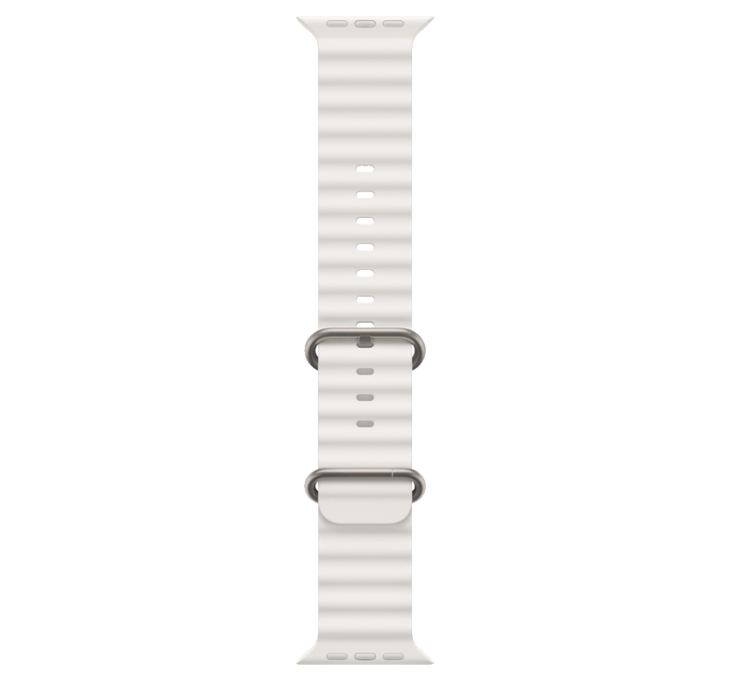 Apple Watch Armband 49mm Havsband - Vit